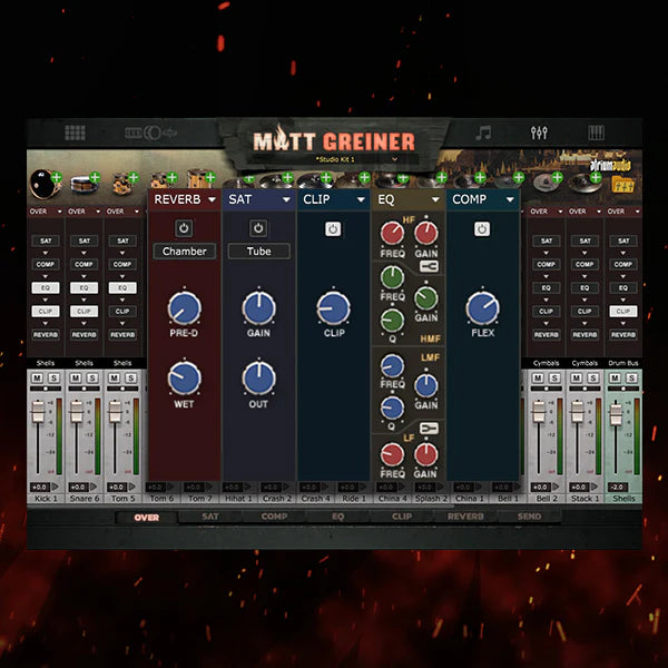 Matt Greiner Drumforge Drum Plugin